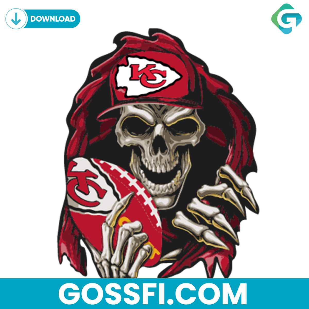 kansas-city-chiefs-skull-pirate-svg-digital-download