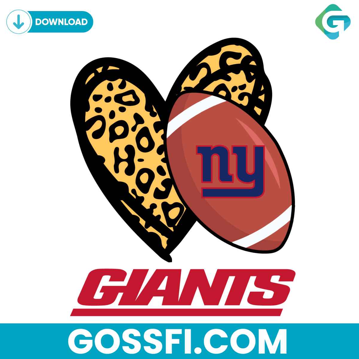 new-york-giants-leopard-heart-svg