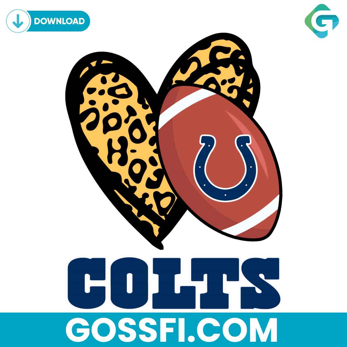indianapolis-colts-leopard-heart-svg
