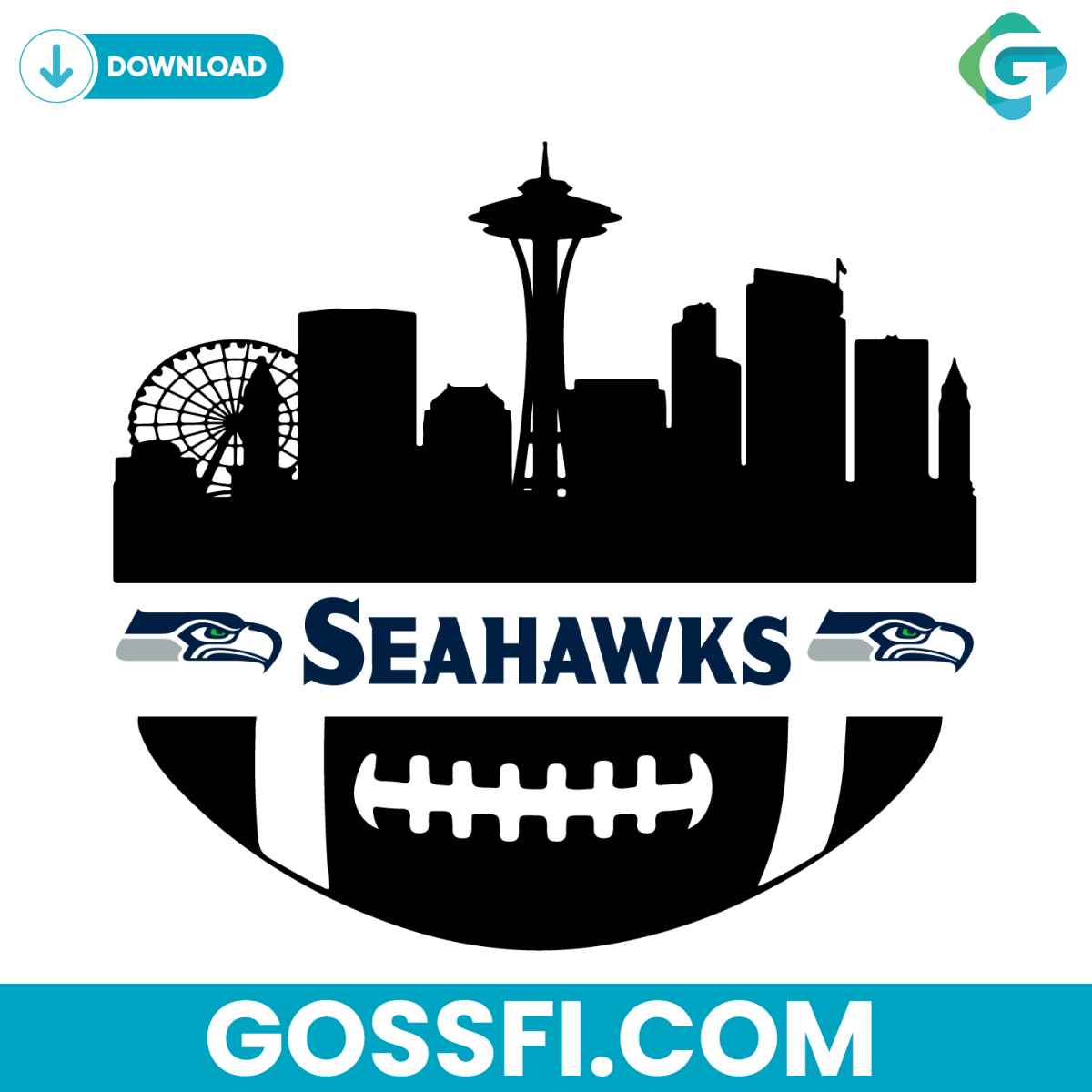 seattle-seahawks-skyline-football-svg