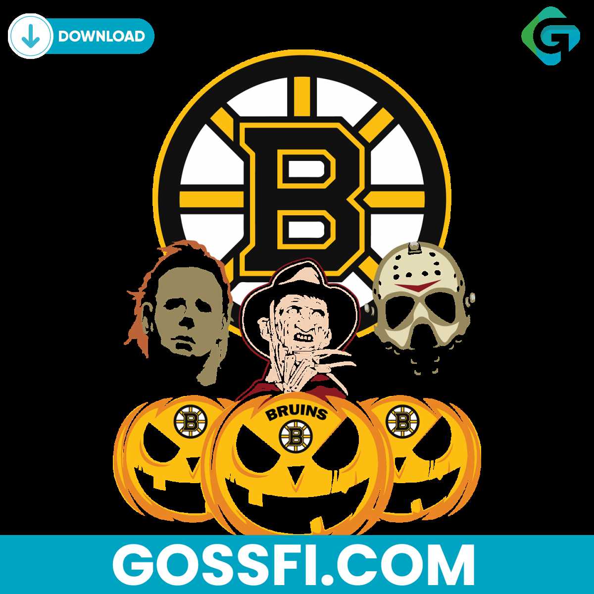 boston-bruins-halloween-horror-movie-pumpkin-svg