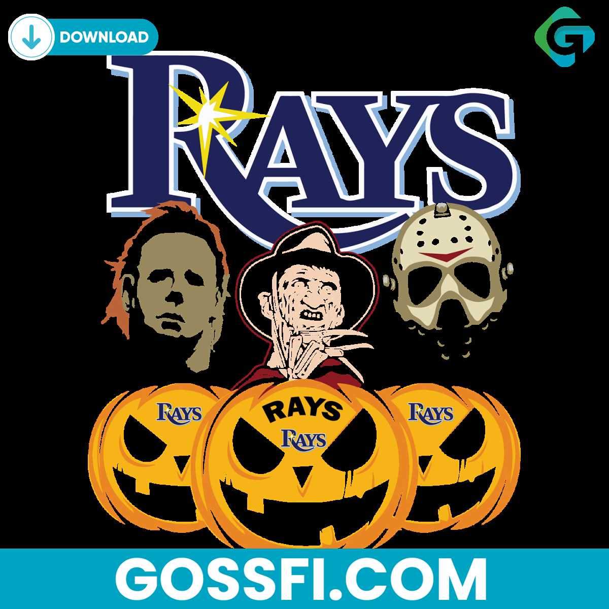 tampa-bay-rays-halloween-horror-movie-pumpkin-svg