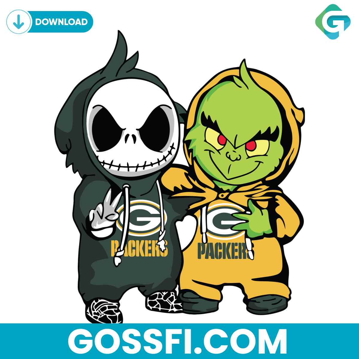 jack-and-grinch-green-bay-packers-svg-digital-download