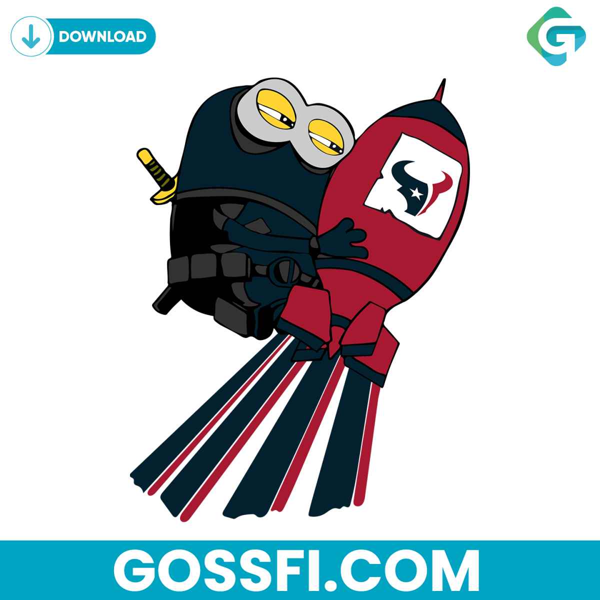 minions-houston-texans-svg-digital-download