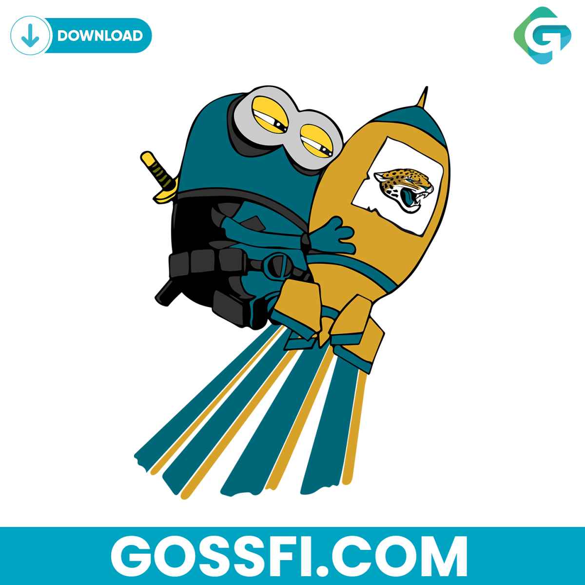 minions-warning-jacksonville-jaguars-svg