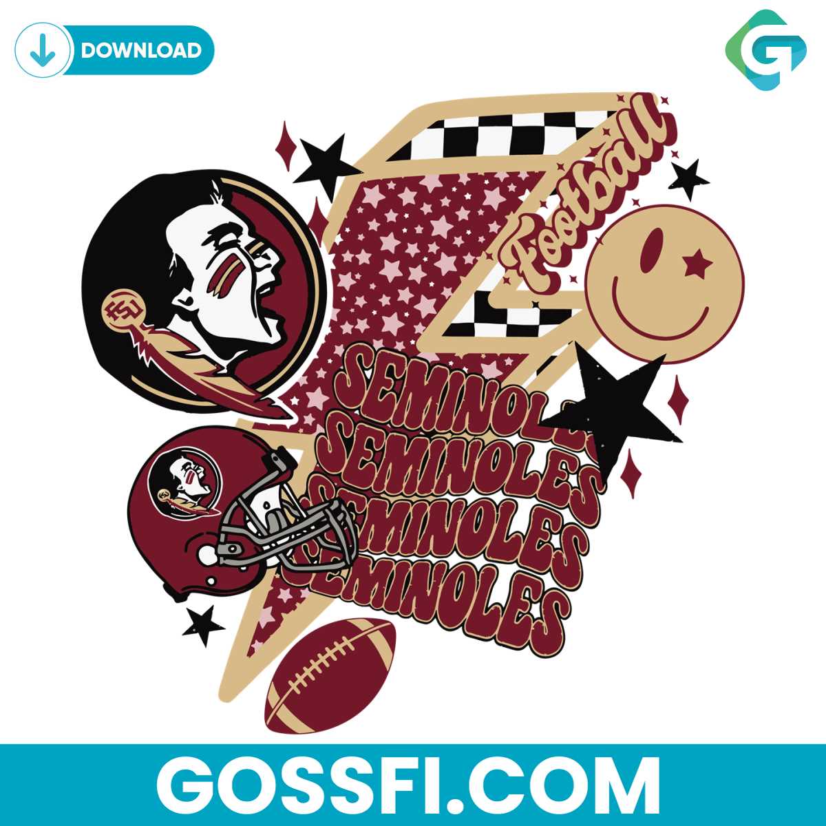 fsu-seminoles-football-florida-collage-svg