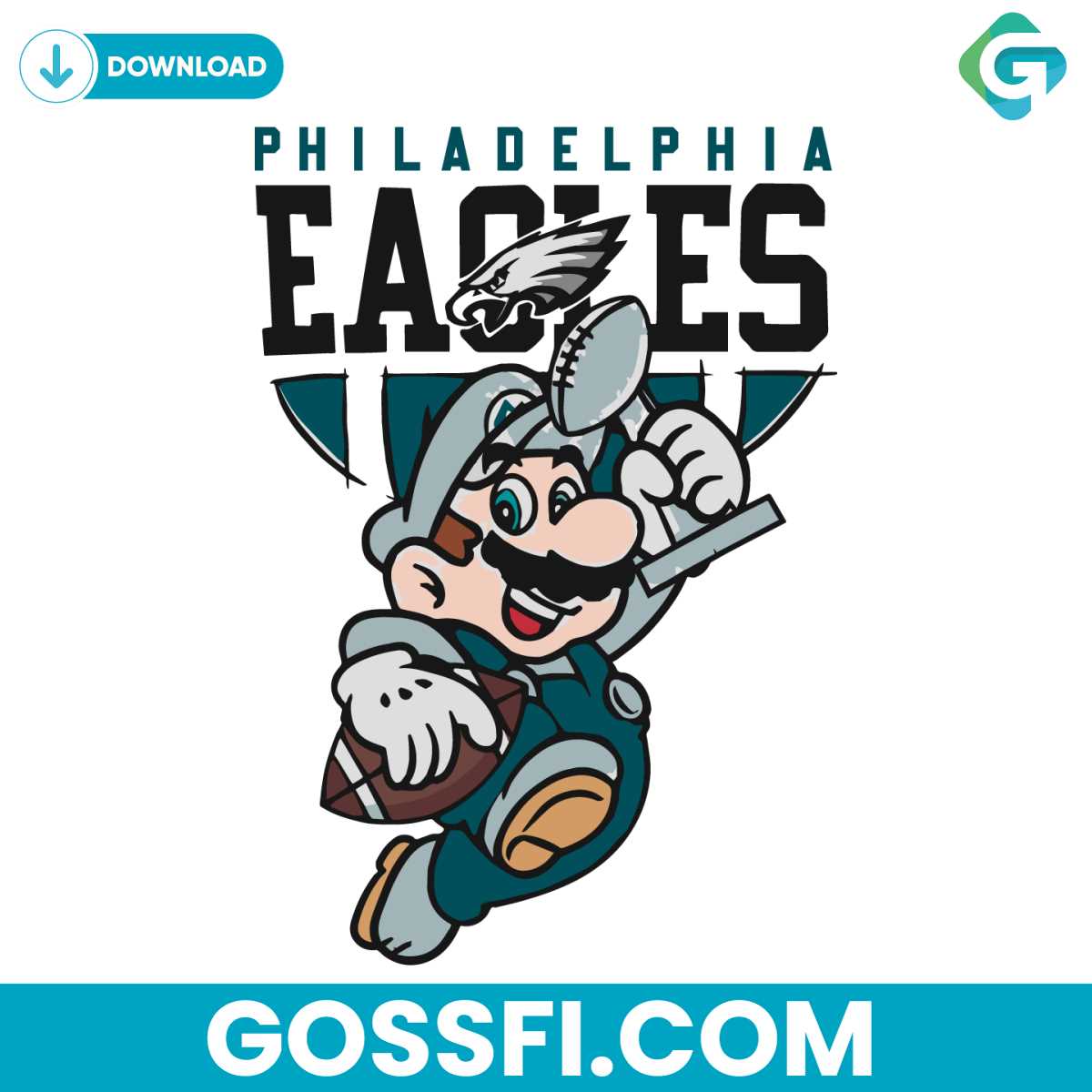 super-mario-bros-x-philadelphia-eagles-svg