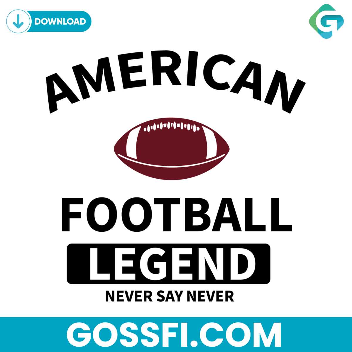 american-football-legend-never-say-never-svg