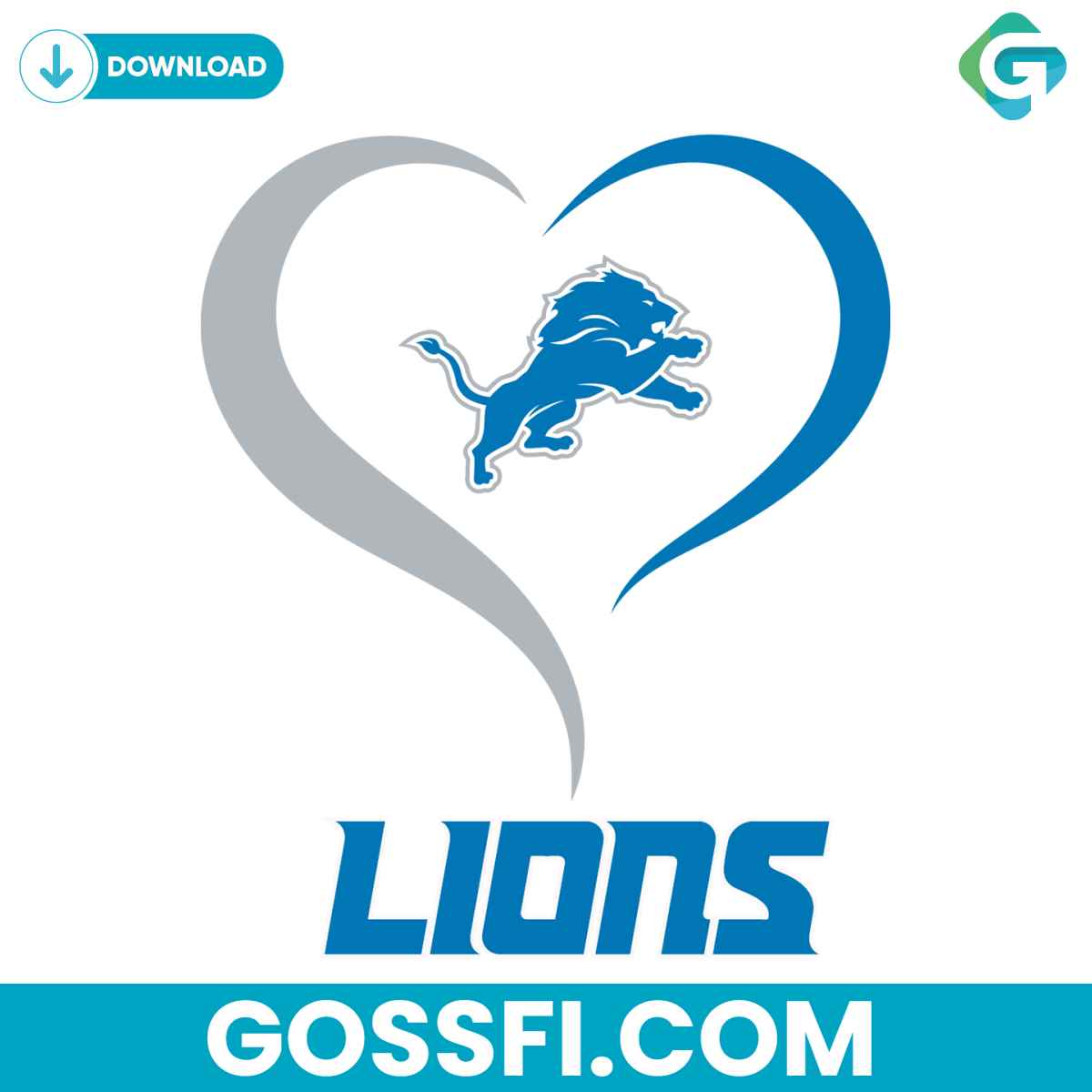 love-detroit-lions-heart-svg-digital-download