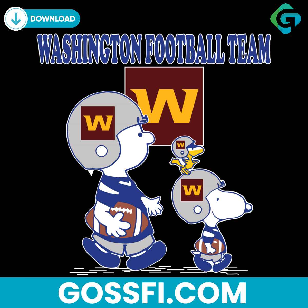 washington-football-team-charlie-brown-and-snoopy-svg