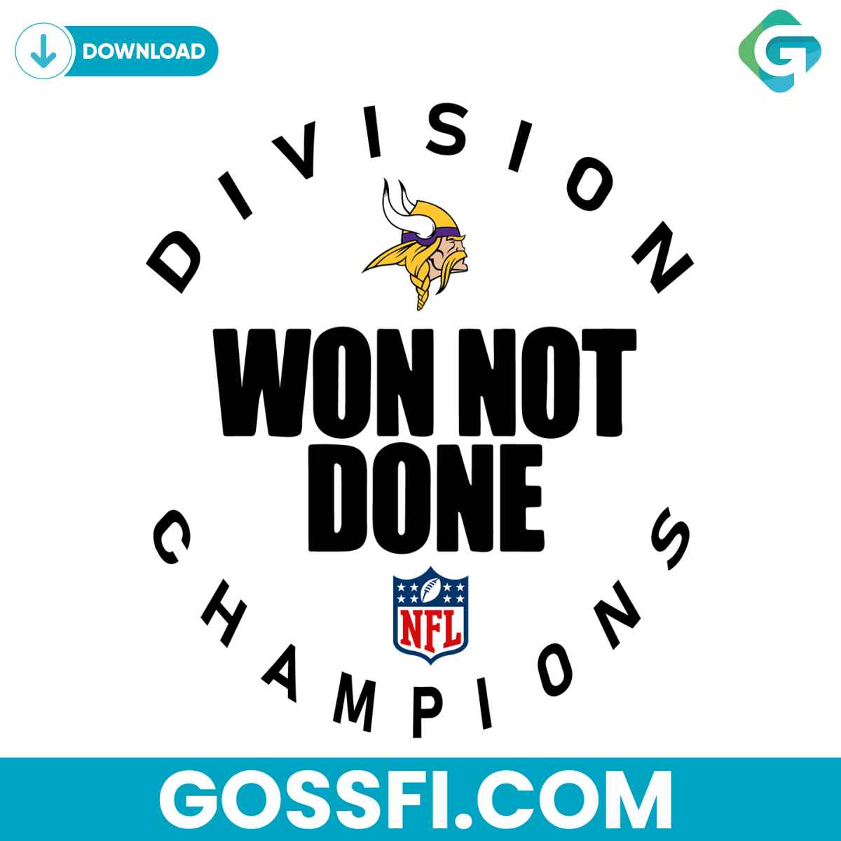 minnesota-vikings-nfl-division-won-not-done-champion-svg