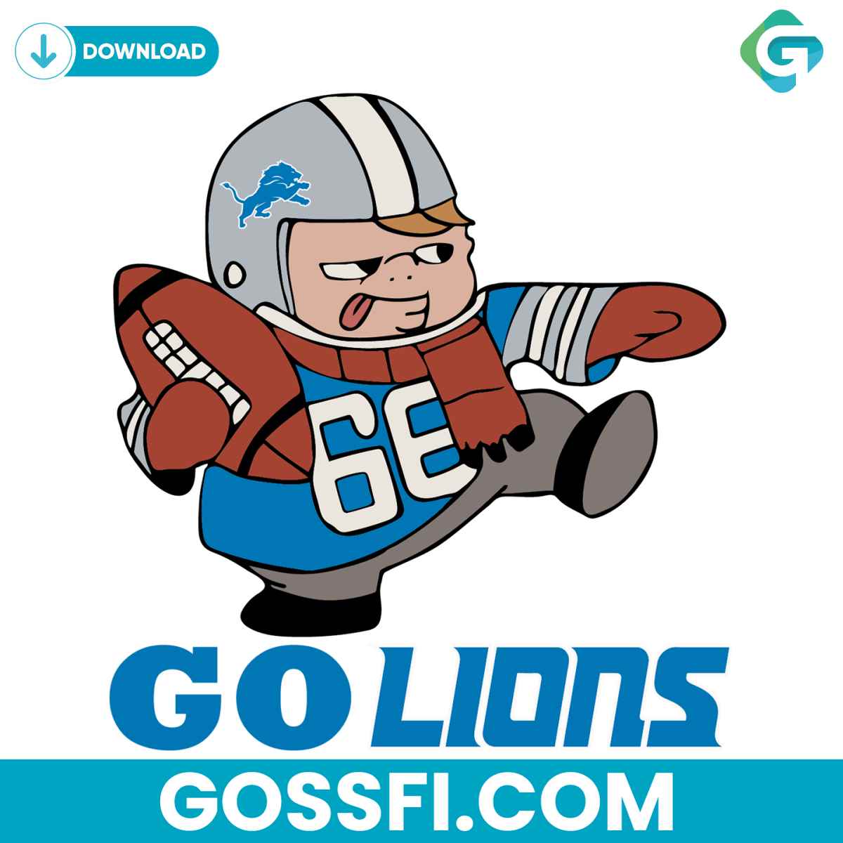 go-lions-svg-digital-download