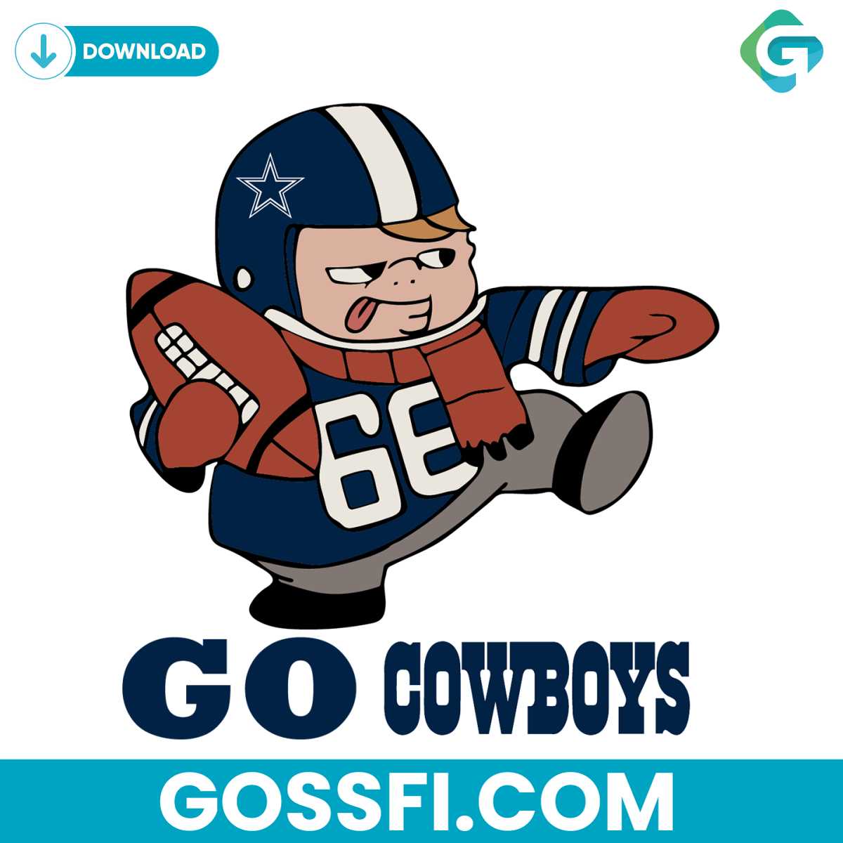 go-cowboys-svg-digital-download