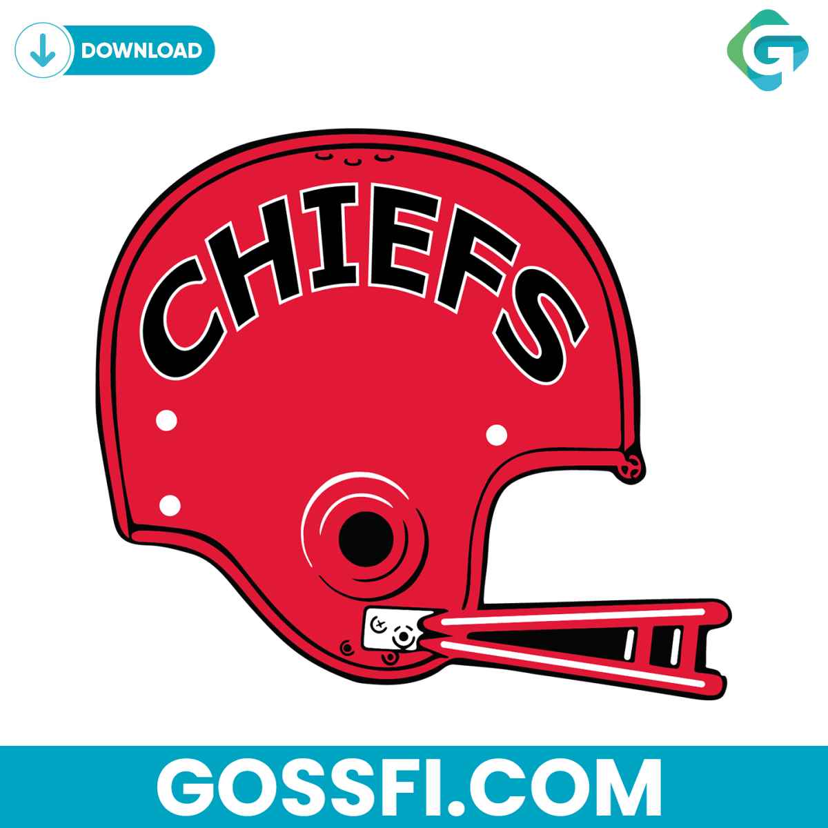 kansas-city-chiefs-football-helmet-svg