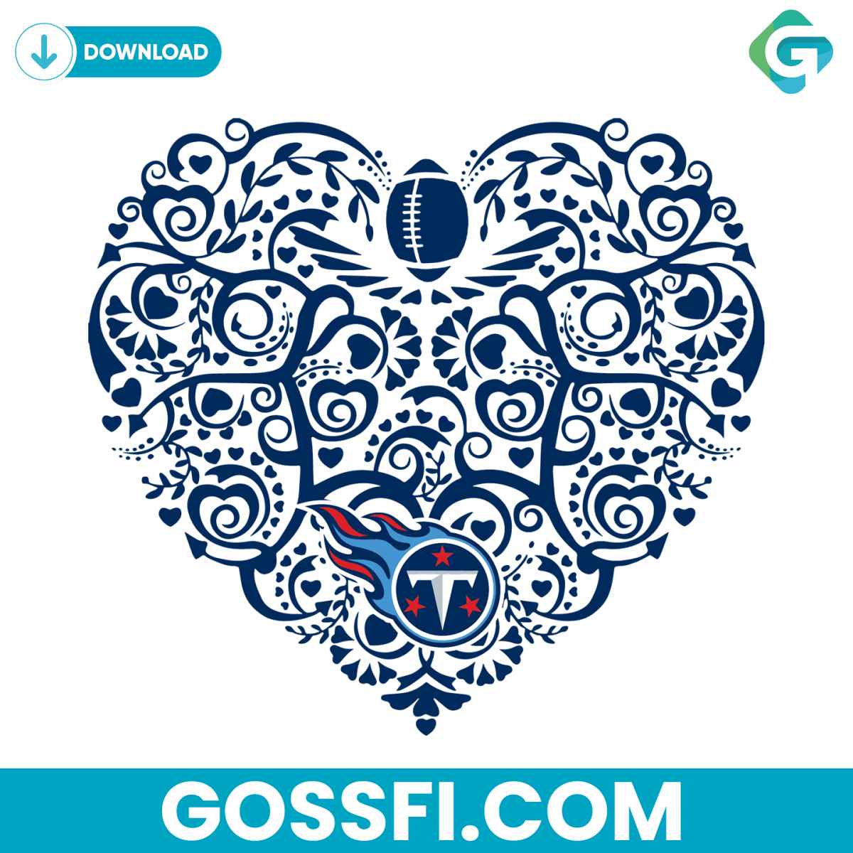 tennessee-titans-football-heart-svg