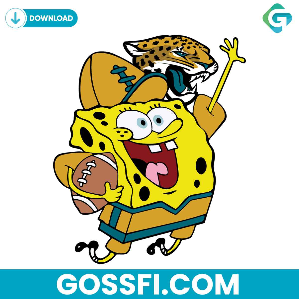 jacksonville-jaguars-football-spongebob-svg