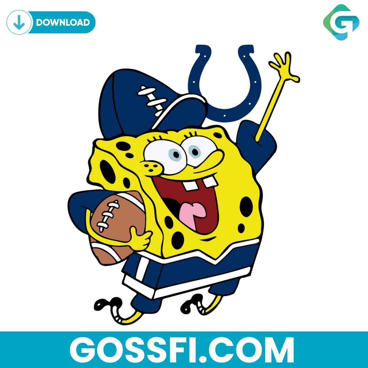 indianapolis-colts-football-spongebob-svg