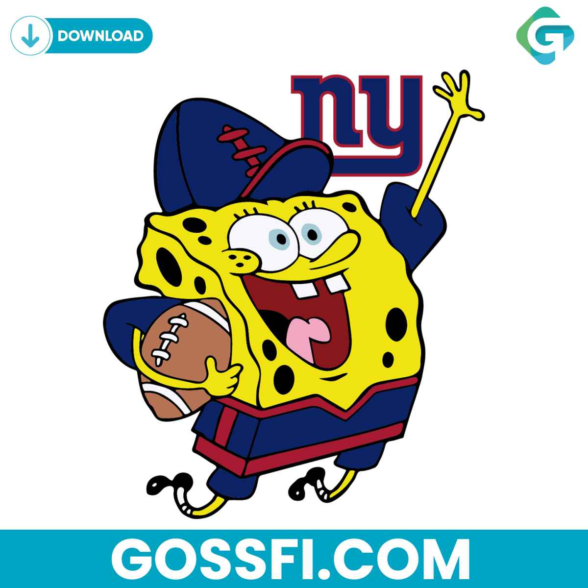 new-york-giants-football-spongebob-svg