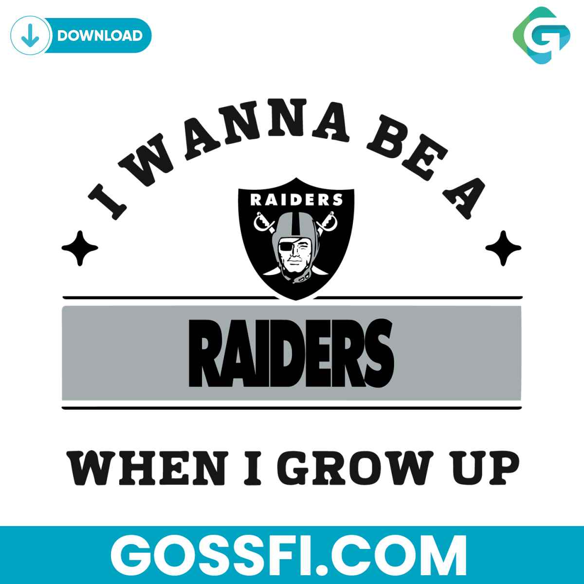 i-wanna-be-a-raiders-when-i-grow-up-svg