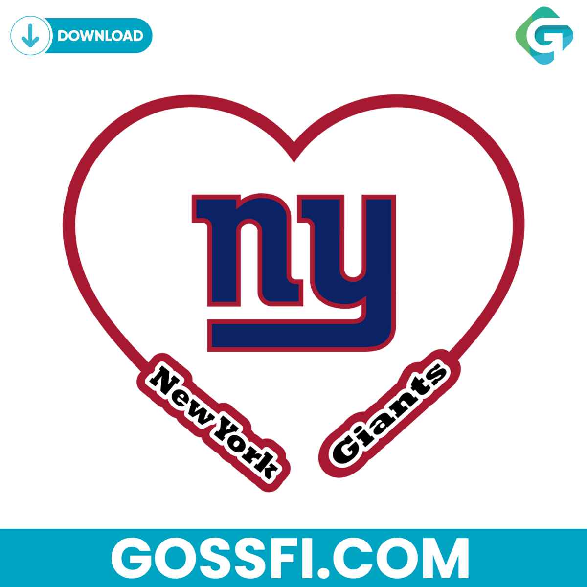 new-york-giants-heart-svg-digital-download