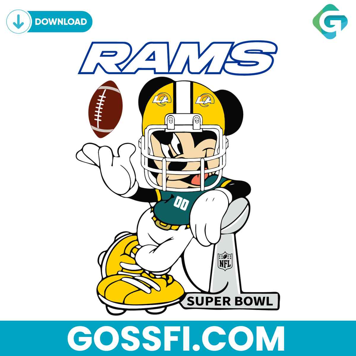 mickey-mouse-los-angeles-rams-svg