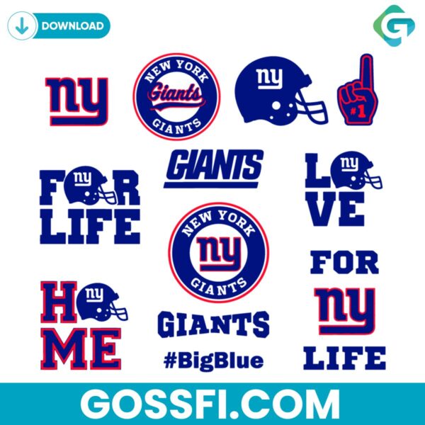 new-york-giants-bundles-svg