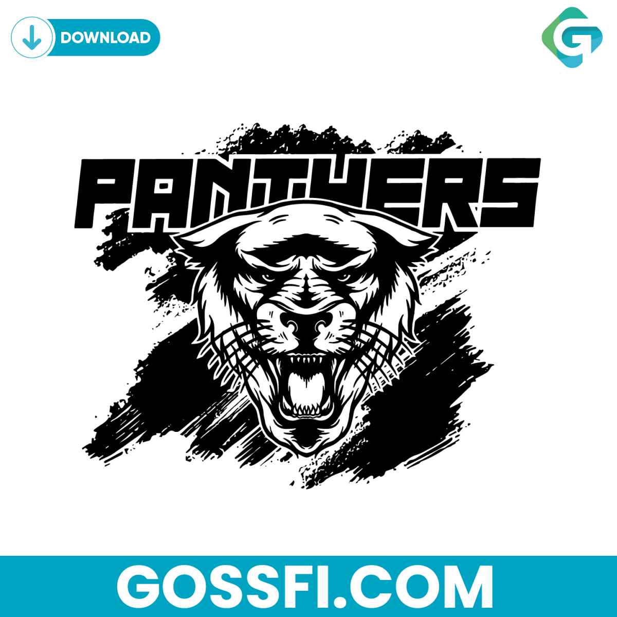 panthers-football-mascot-svg-digital-download