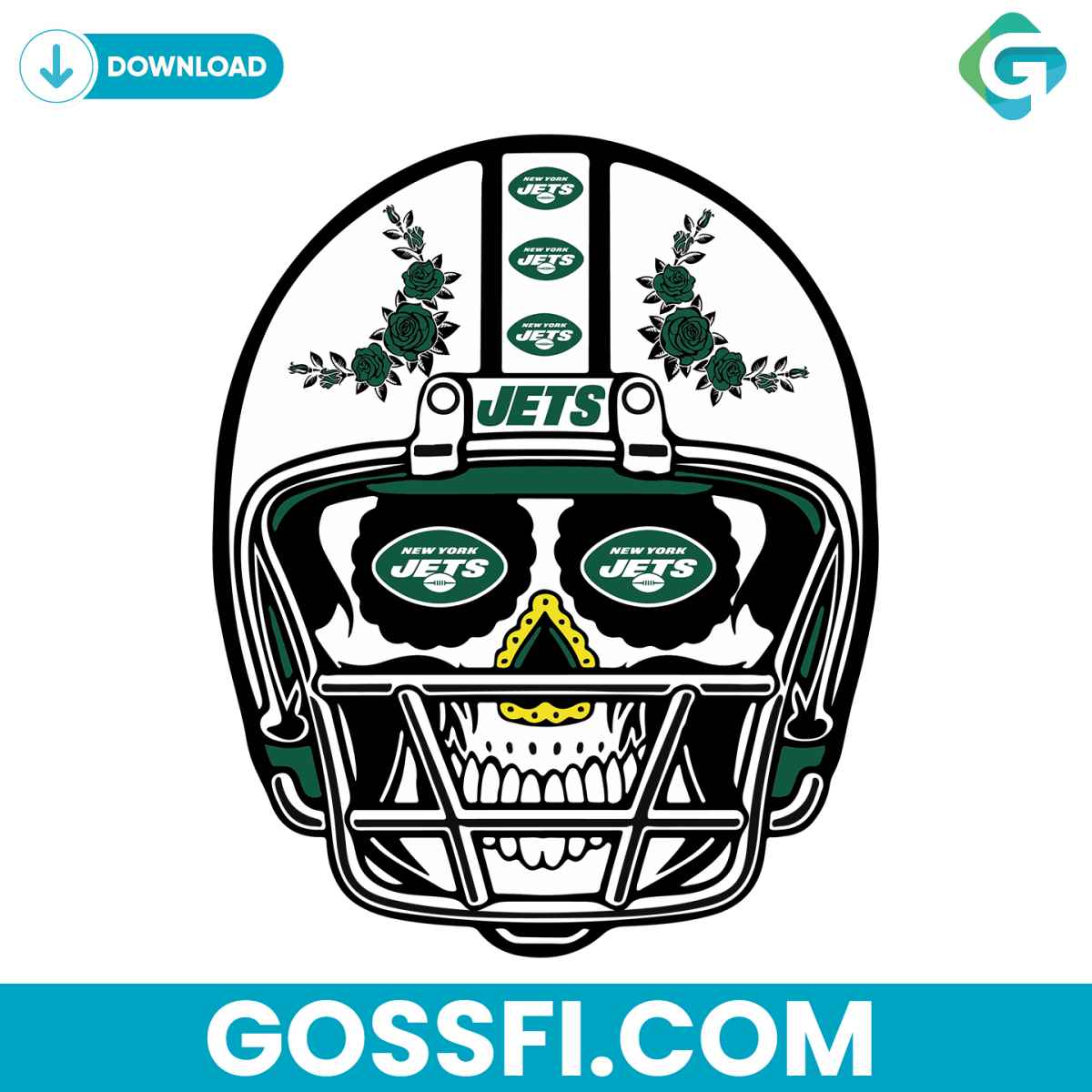 sugar-skull-jets-helmet-svg-digital-download