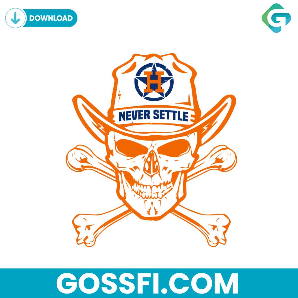 houston-astros-skull-never-settle-svg