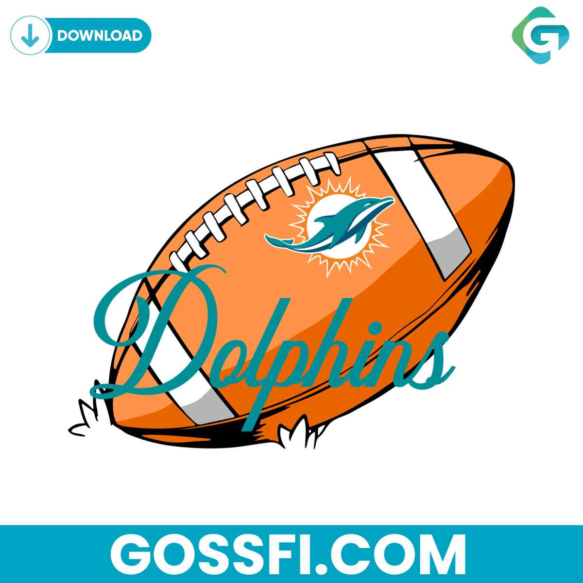 miami-dolphin-football-svg-digital-download