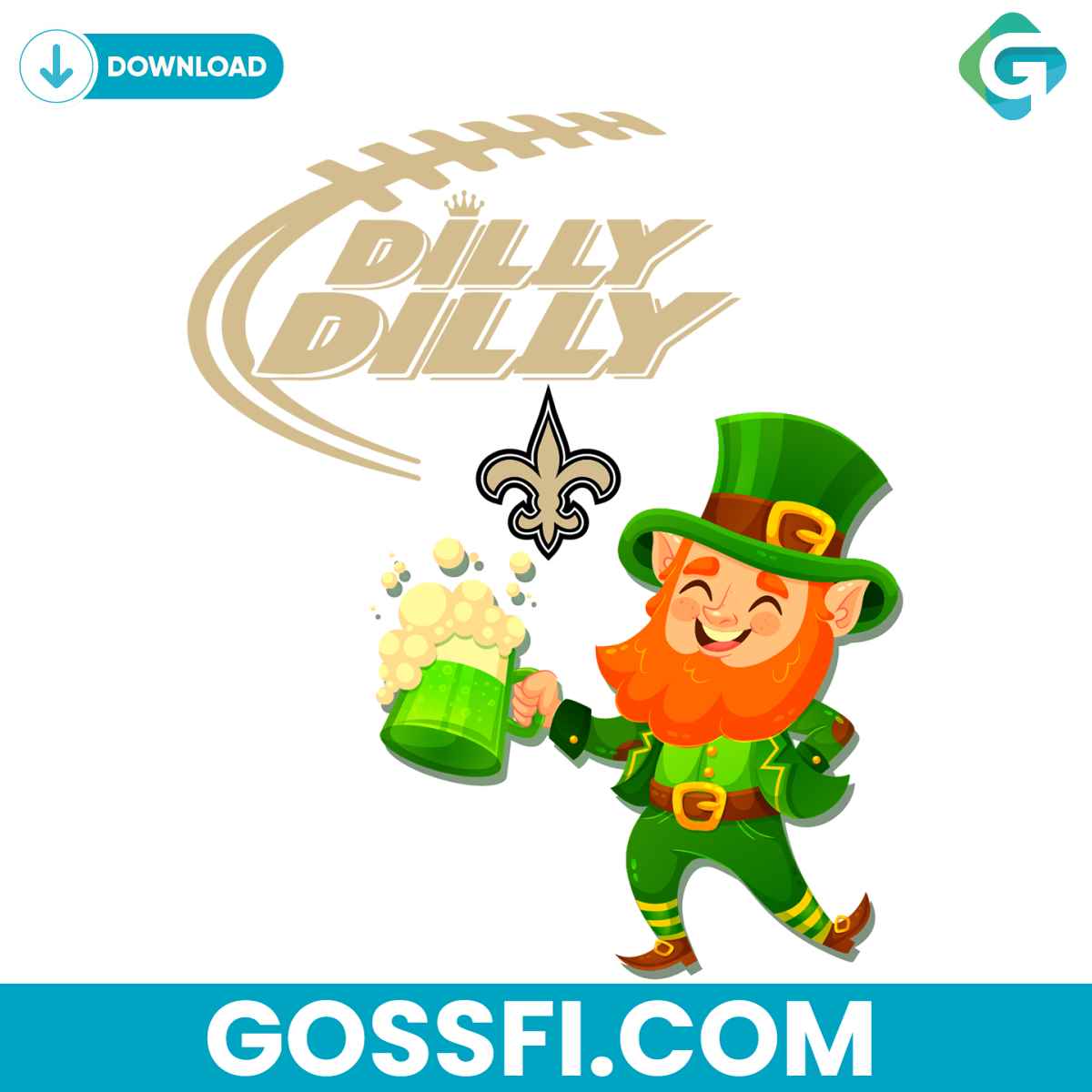 new-orleans-saints-dilly-dilly-patrick-day-svg