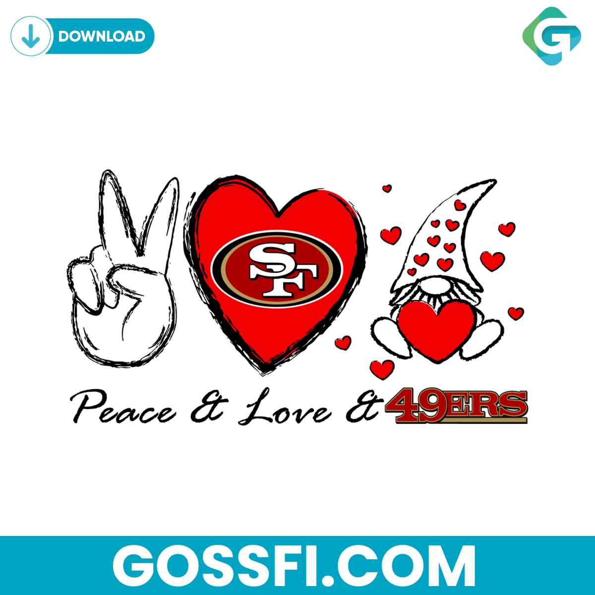 peace-love-49ers-svg-digital-download