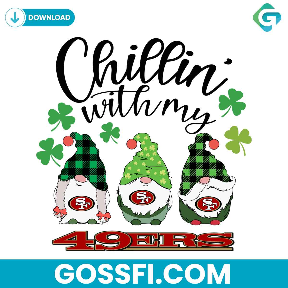 chillin-with-my-49ers-svg-digital-download