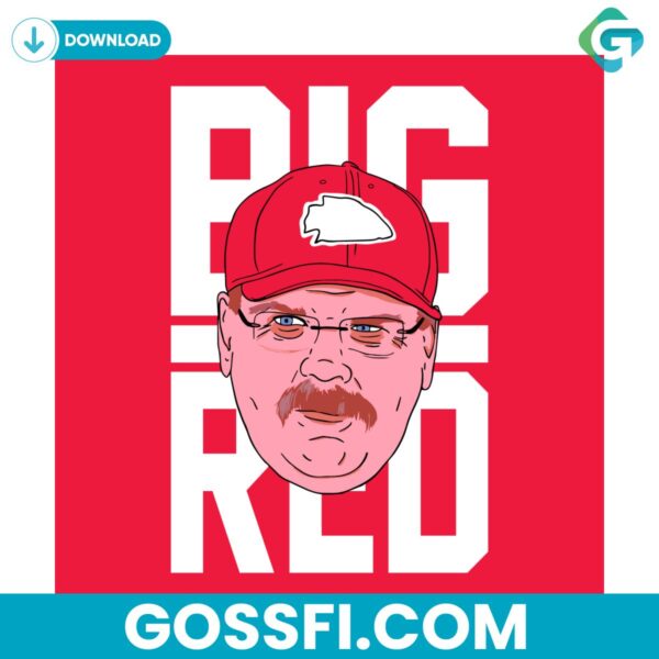 big-red-kansas-city-chiefs-coach-svg-digital-download