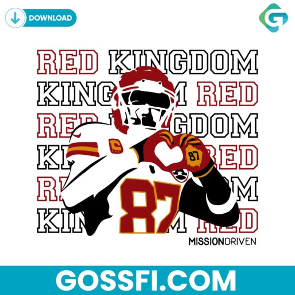 red-kingdom-travis-kelce-heart-hands-svg-digital-download