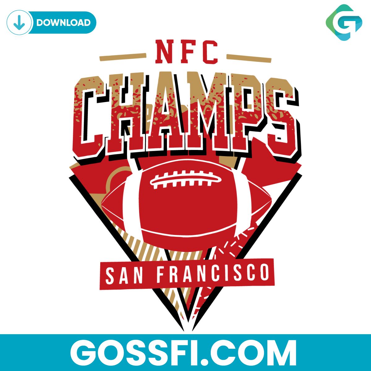 retro-nfc-champs-san-francisco-football-svg-digital-download