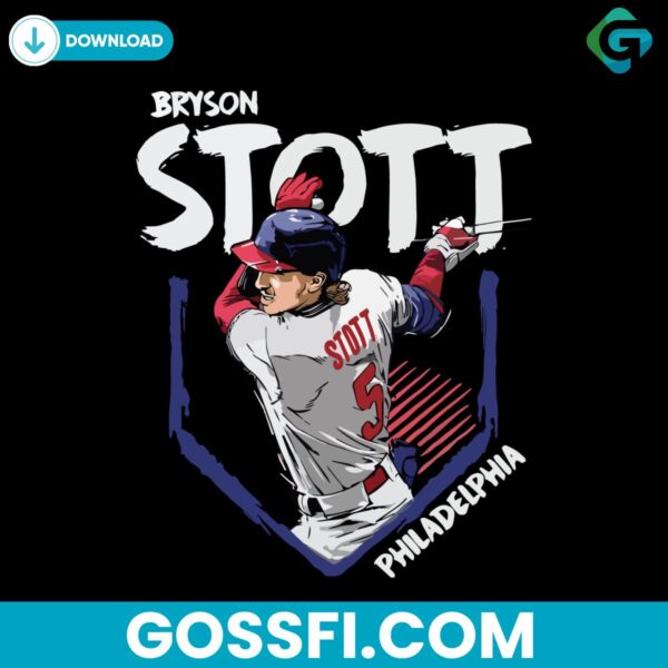 bryson-stott-philadelphia-baseball-svg-graphic-design-file