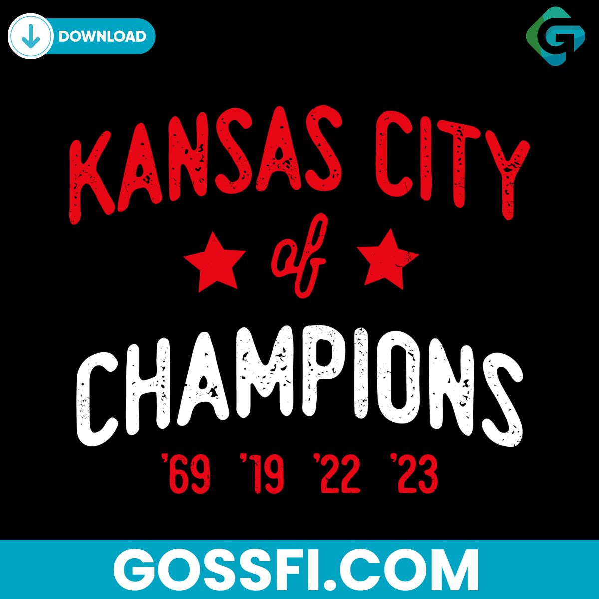 kansas-city-of-4x-champions-svg-digital-download