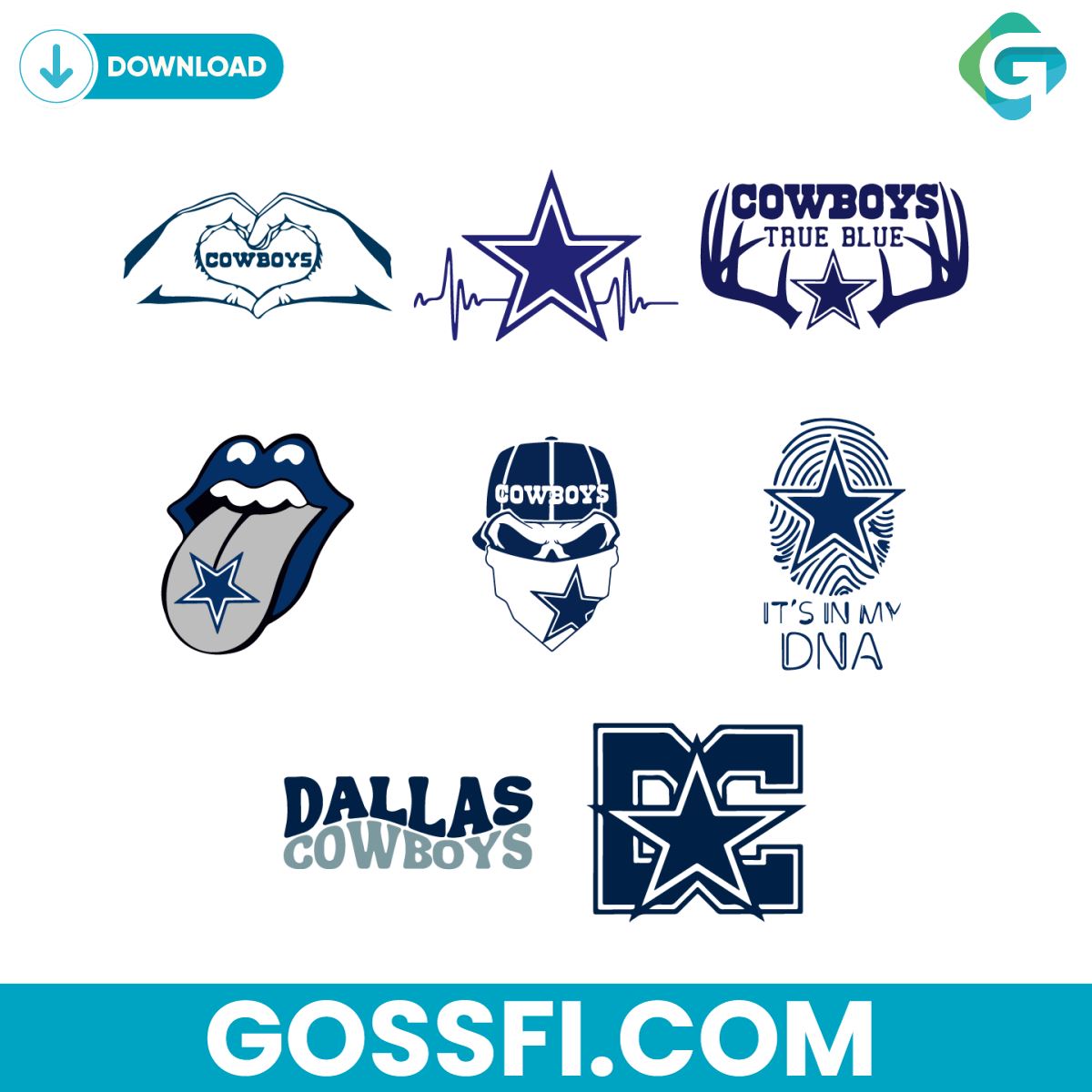 american-football-dallas-cowboys-svg-bundle-download