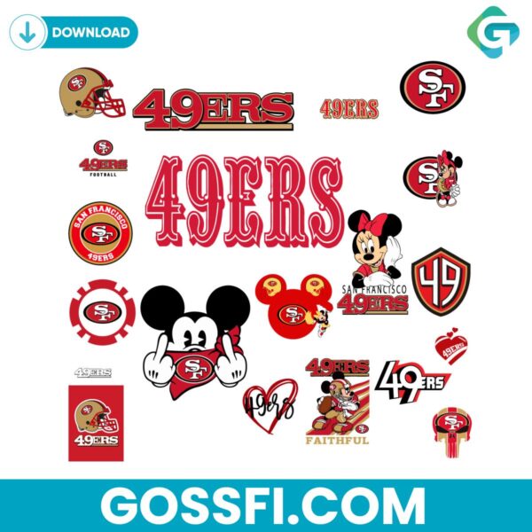 san-francisco-49ers-svg-bundle-nfl-football