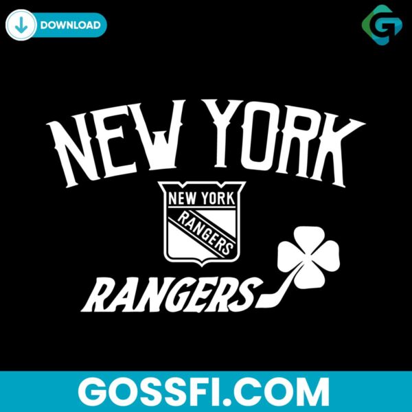 new-york-rangers-st-patricks-day-svg-digital-download
