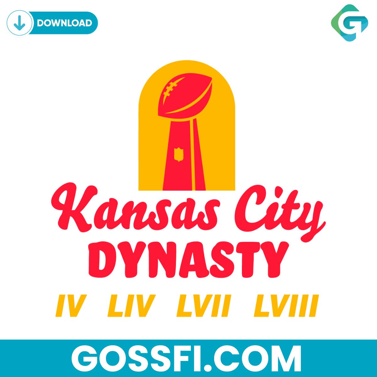 kansas-city-dynasty-trophy-svg-cricut-digital-download