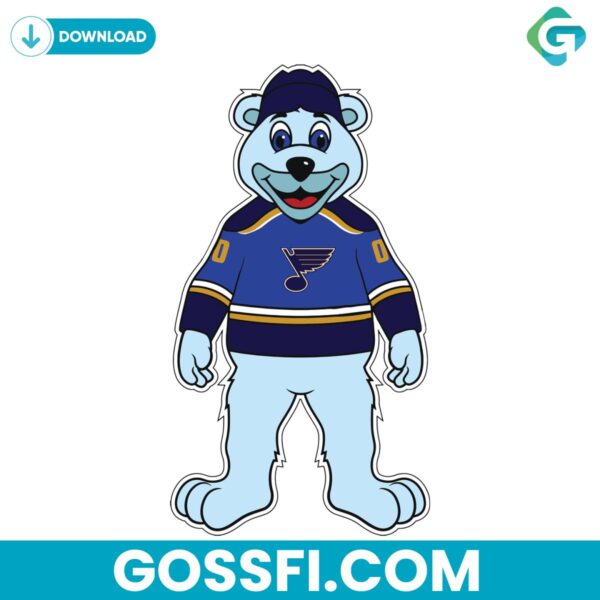 st-louis-blues-mascot-hockey-svg-digital-download