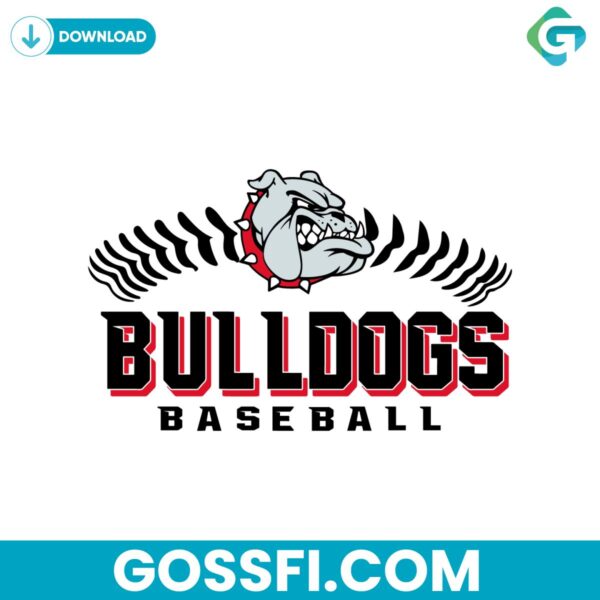 georgia-bulldogs-baseball-ncaa-svg-digital-download