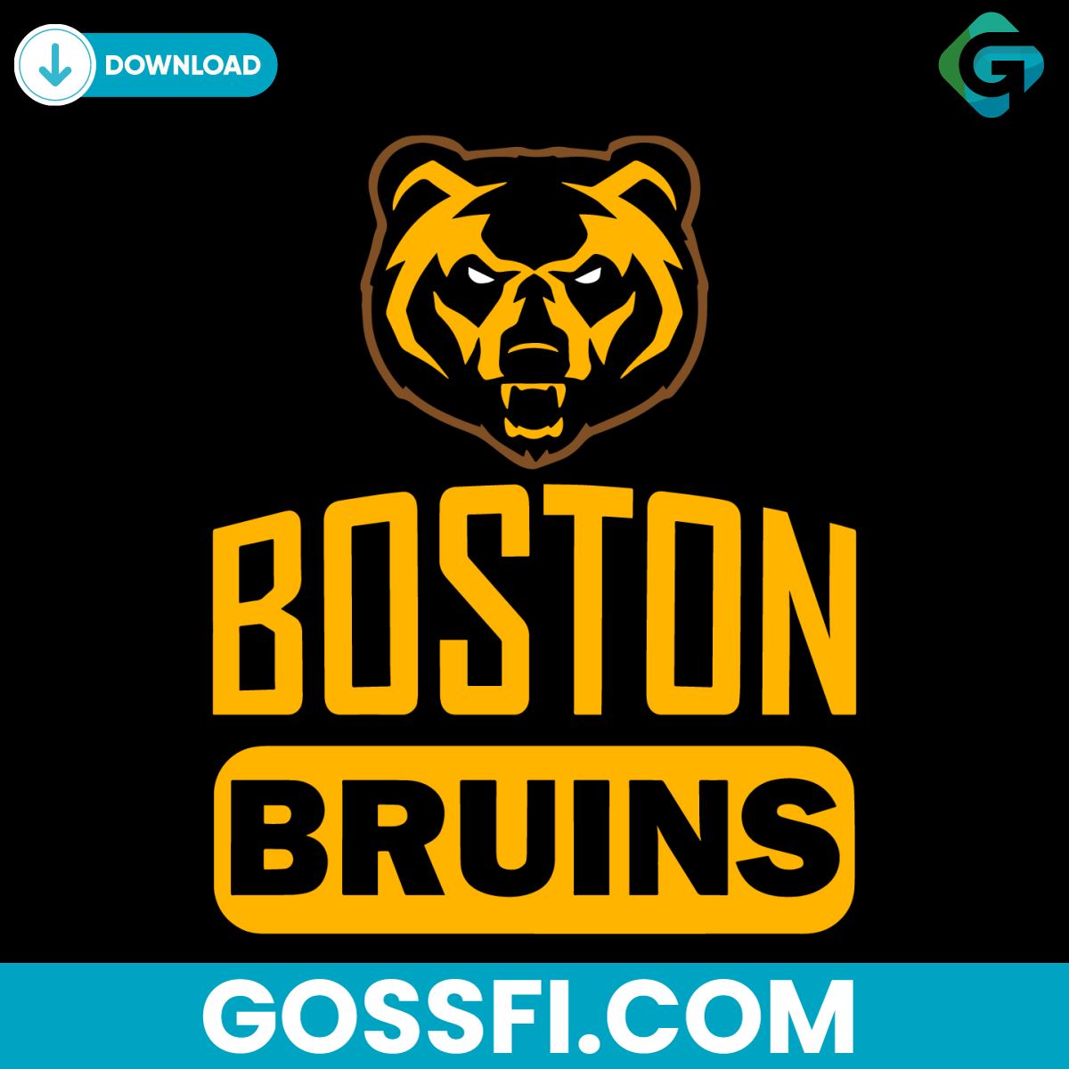 hockey-boston-bruins-vintage-hockey-team-svg-digital-download