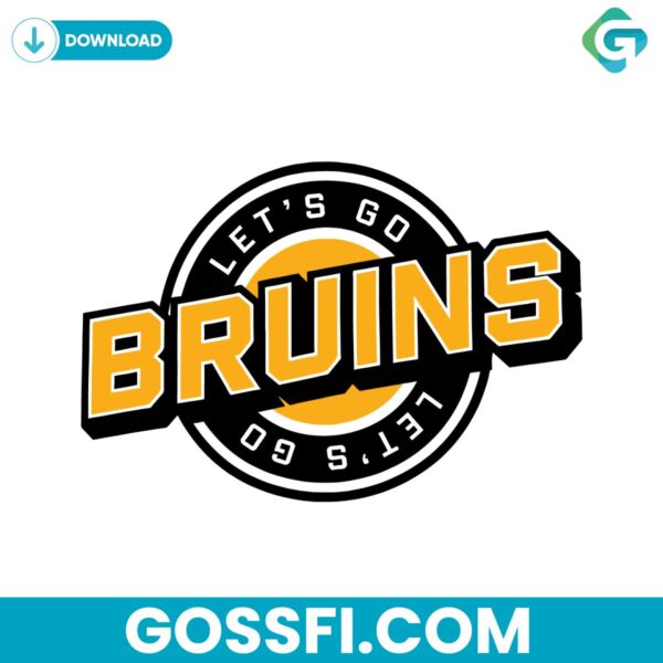 lets-go-bruins-hockey-nhl-team-svg-digital-download