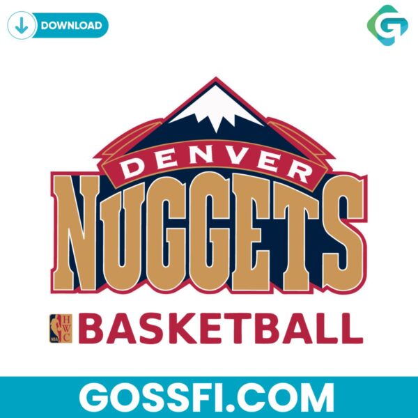 nuggets-vintage-mountain-basketball-svg-digital-download