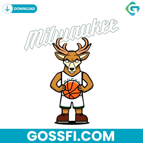 milwaukee-basketball-mascot-team-svg-digital-download