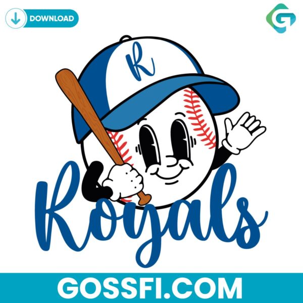 cute-royals-baseball-kansas-city-svg-digital-download