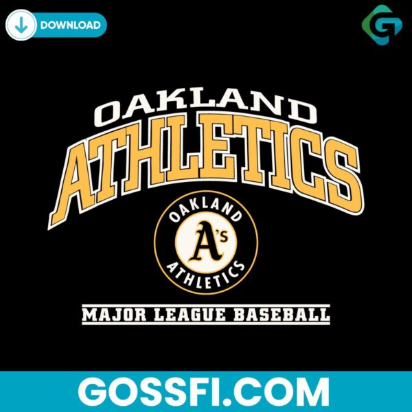 oakland-athletics-vintage-logo-major-league-baseball-svg